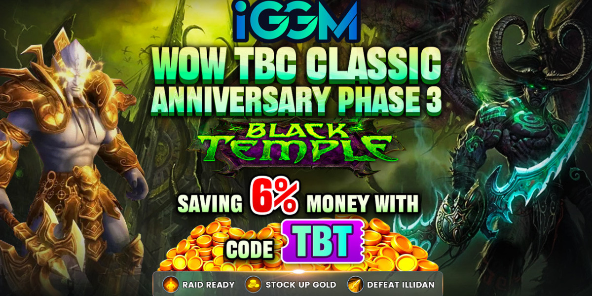 IGGM WoW TBC Classic Anniversary Gold Sale! Prepare for BCC Phase 3 on August 27th
